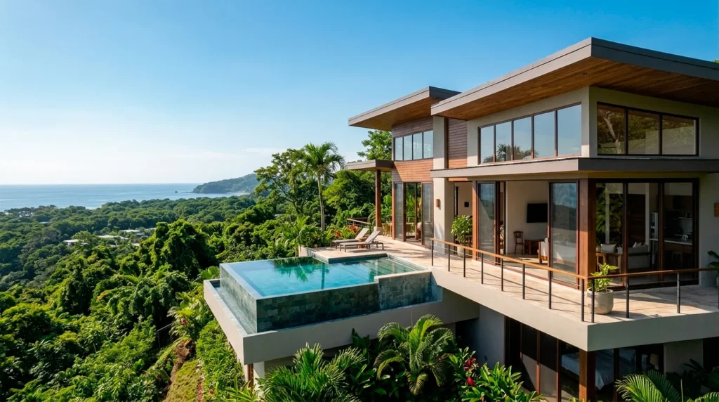 Luxury vacation rental in Nosara for short and long-term stays.
