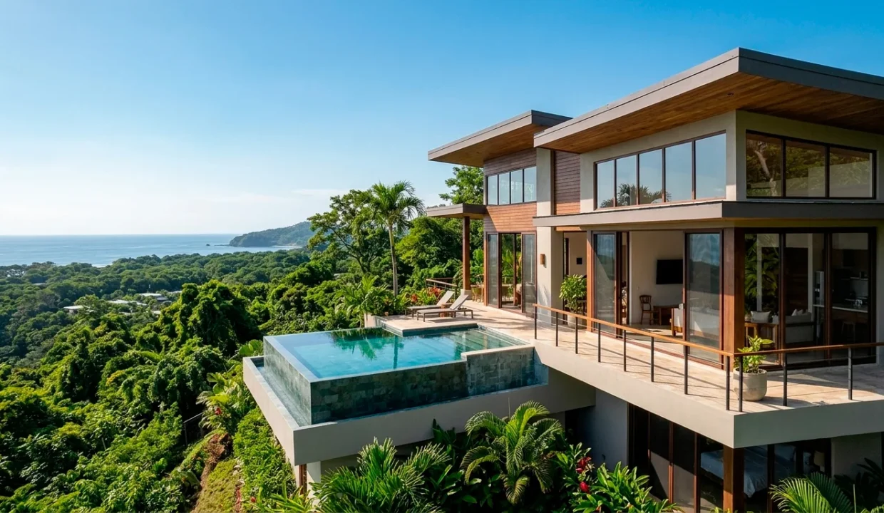 Luxury vacation rental in Nosara for short and long-term stays.
